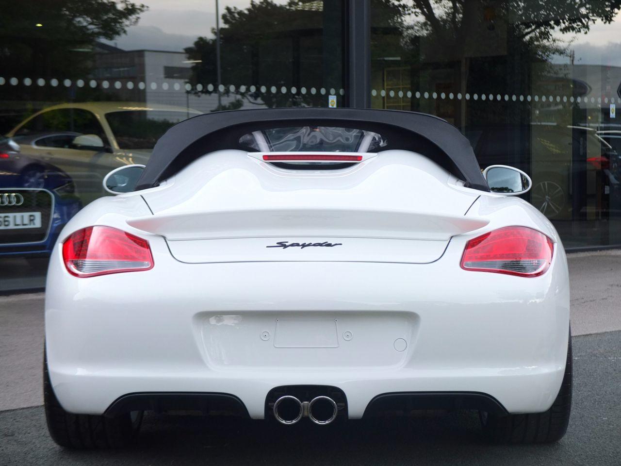 Porsche Boxster 987 3.4 Spyder Convertible Petrol Carrera White