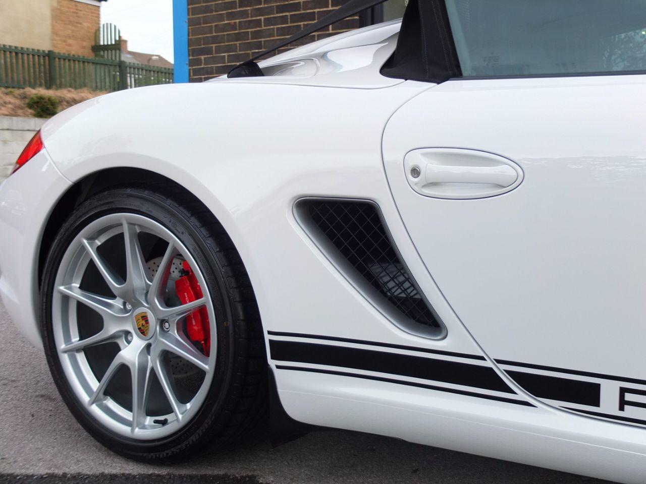 Porsche Boxster 987 3.4 Spyder Convertible Petrol Carrera White