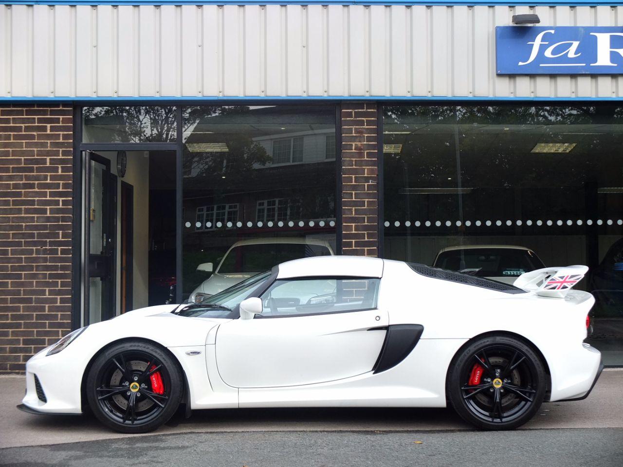 Lotus Exige 3.5 EXIGE S Premium Sport and Race Packs 350ps Coupe Petrol Aspen White