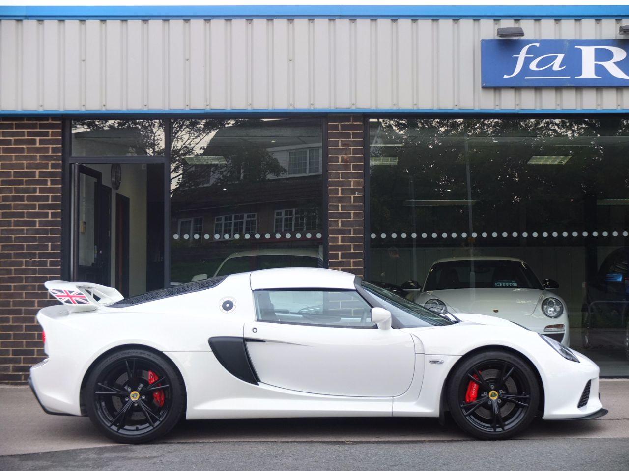 Lotus Exige 3.5 EXIGE S Premium Sport and Race Packs 350ps Coupe Petrol Aspen White