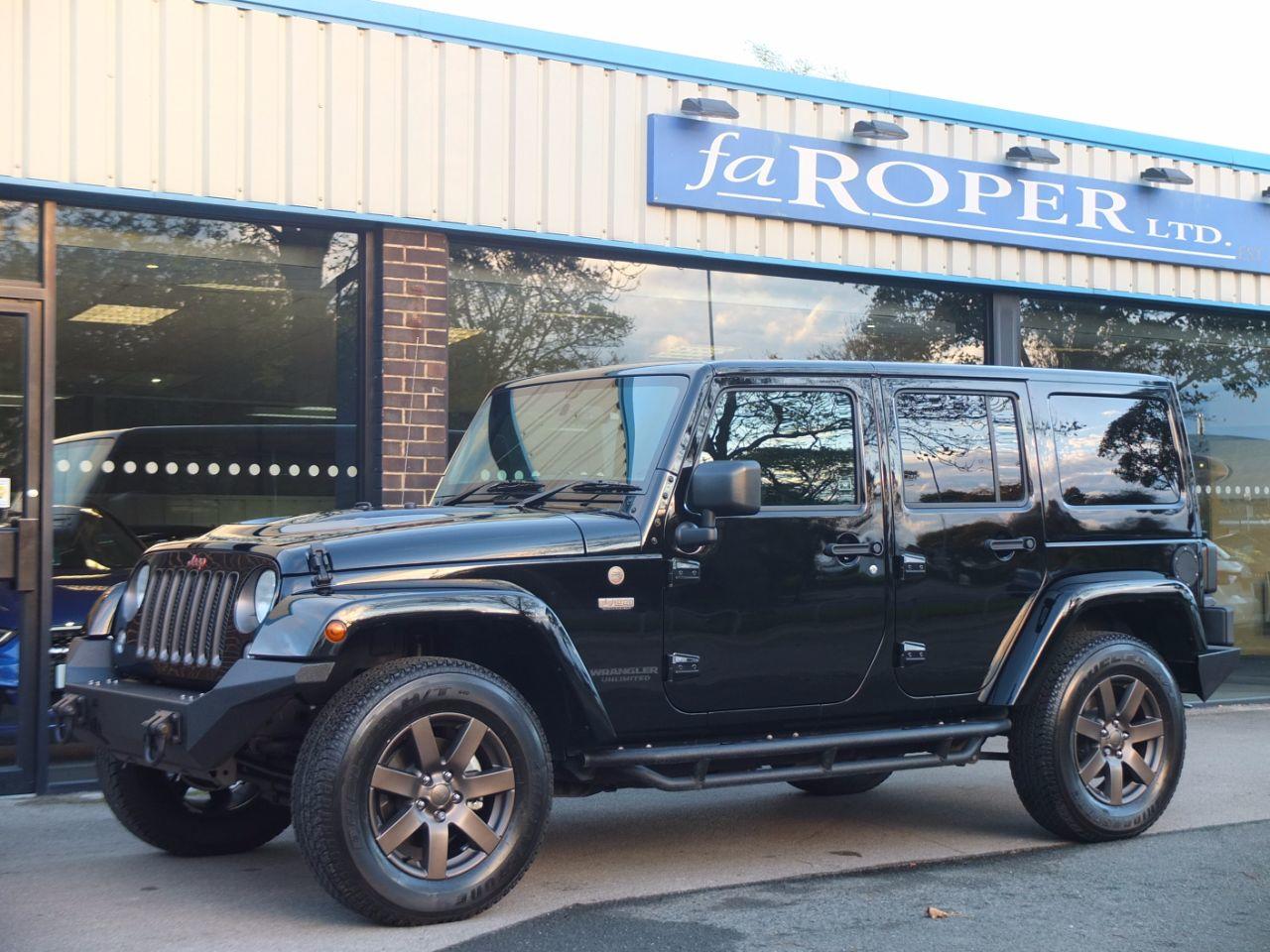 Jeep Wrangler 3.6 V6 75th Anniversary 4 Door 280ps Auto Four Wheel Drive Petrol Black