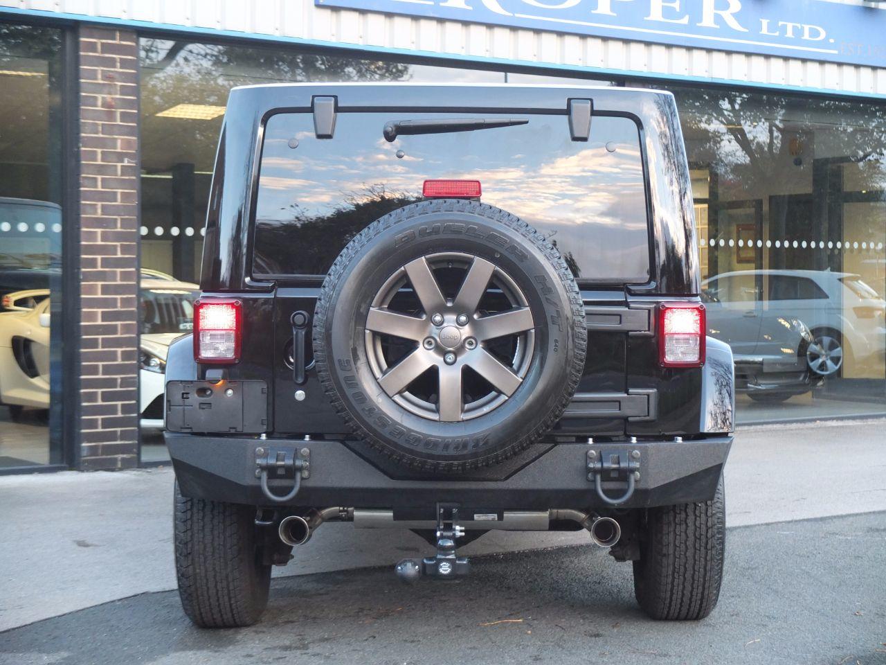 Jeep Wrangler 3.6 V6 75th Anniversary 4 Door 280ps Auto Four Wheel Drive Petrol Black