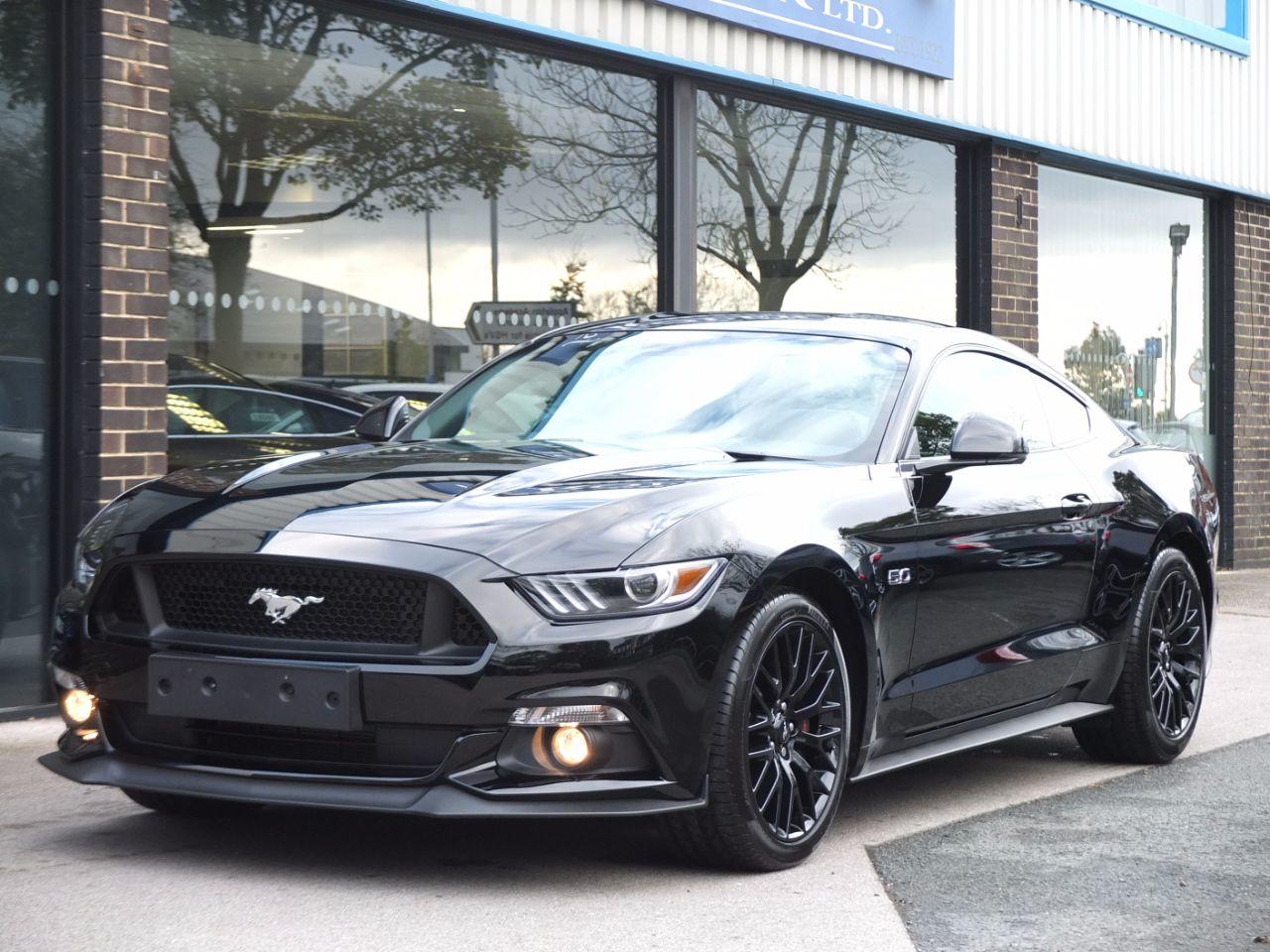 Ford Mustang 5.0 V8 GT Coupe Petrol Shadow Black Premium Metallic