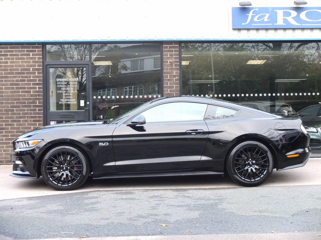 Ford Mustang 5.0 V8 GT Coupe Petrol Shadow Black Premium Metallic