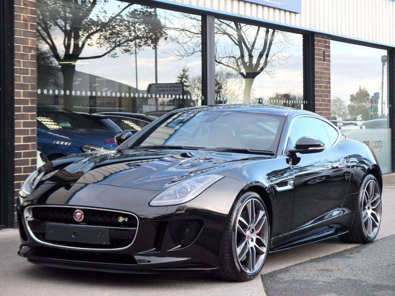 Jaguar F-Type 5.0 Supercharged V8 R Auto AWD 550ps Coupe Petrol Ultimate Black Metallic