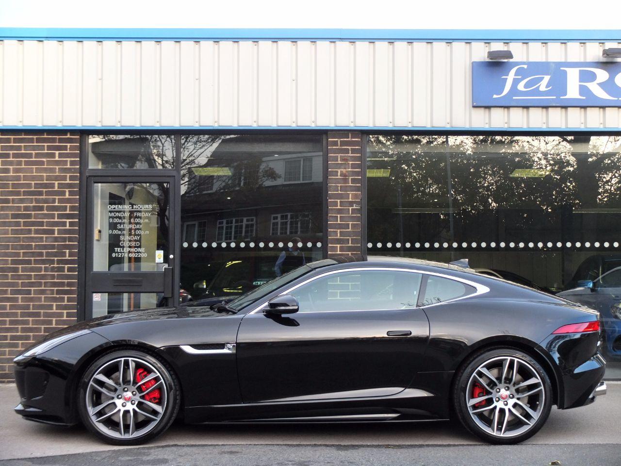 Jaguar F-Type 5.0 Supercharged V8 R Auto AWD 550ps Coupe Petrol Ultimate Black Metallic