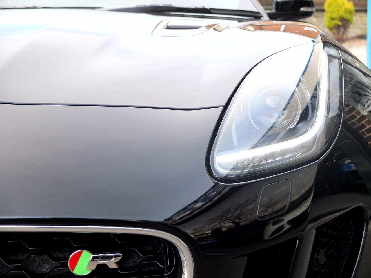 Jaguar F-type 5.0 Supercharged V8 R Auto AWD 550ps Coupe Petrol Ultimate Black Metallic