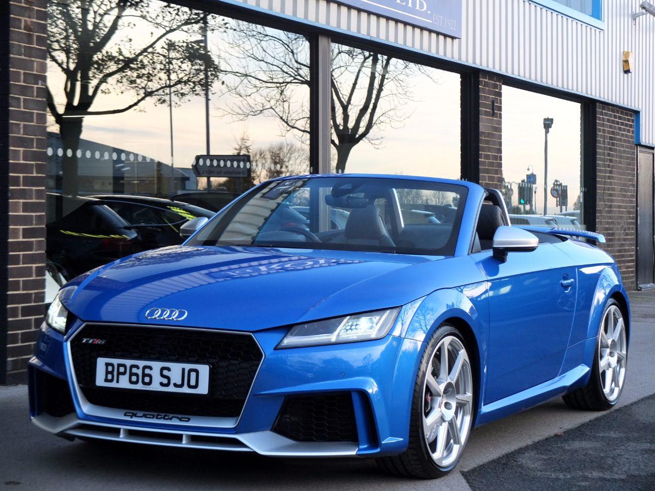 Audi TT 2.5T FSI TT RS Roadster S tronic quattro Convertible Petrol Ara Blue Crystal Effect