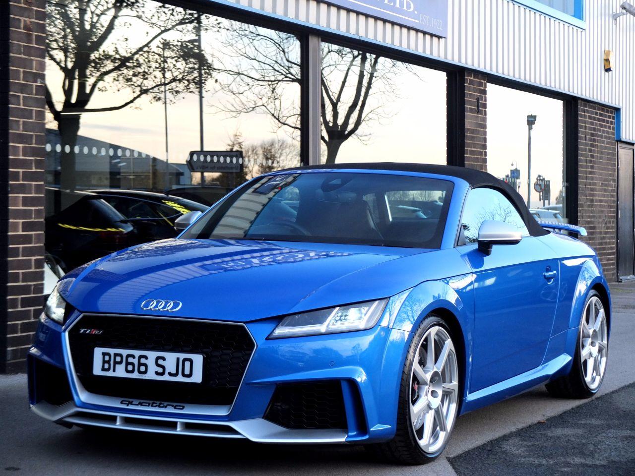 Audi TT 2.5T FSI TT RS Roadster S tronic quattro Convertible Petrol Ara Blue Crystal Effect