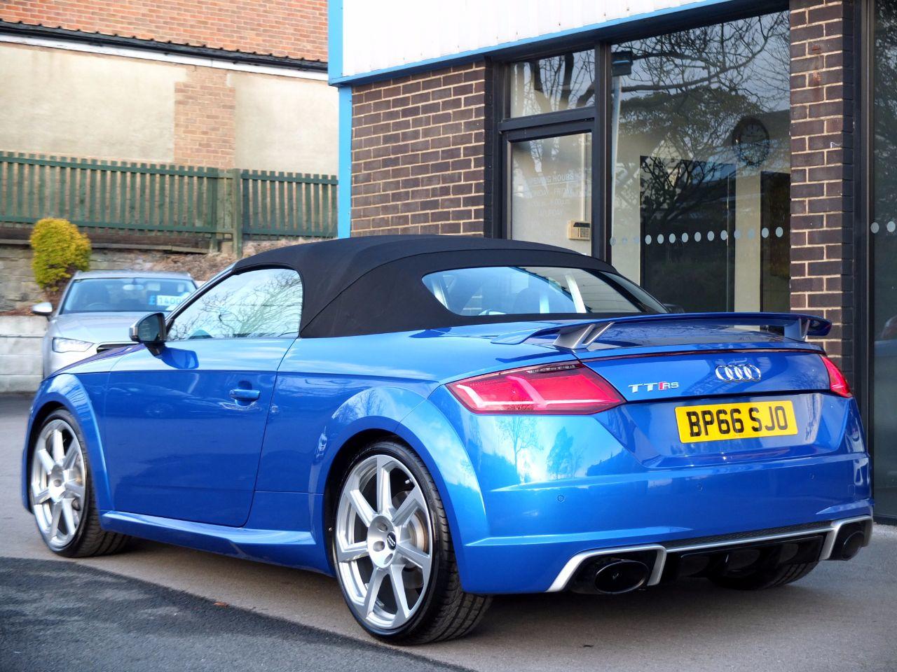 Audi TT 2.5T FSI TT RS Roadster S tronic quattro Convertible Petrol Ara Blue Crystal Effect