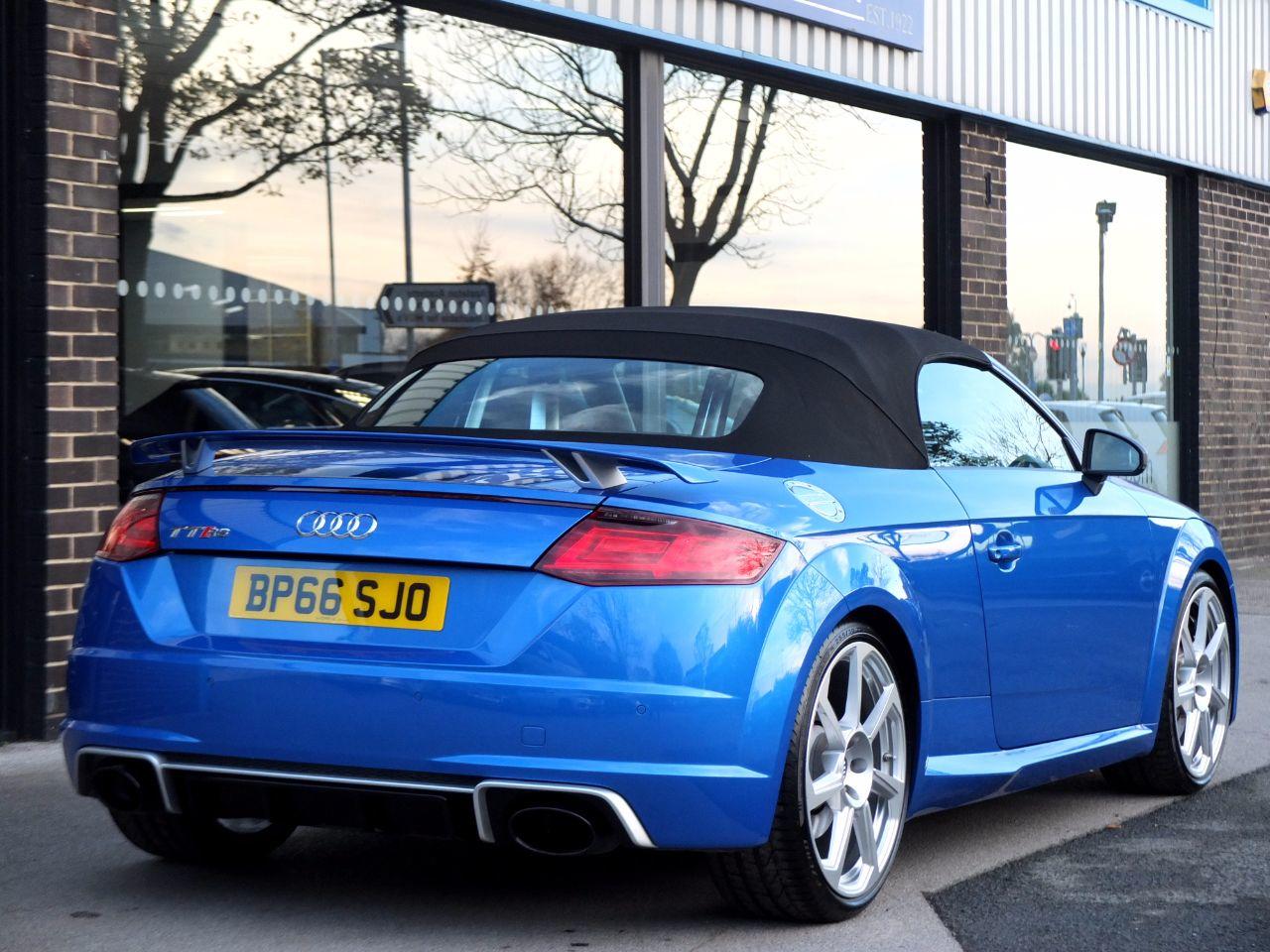 Audi TT 2.5T FSI TT RS Roadster S tronic quattro Convertible Petrol Ara Blue Crystal Effect