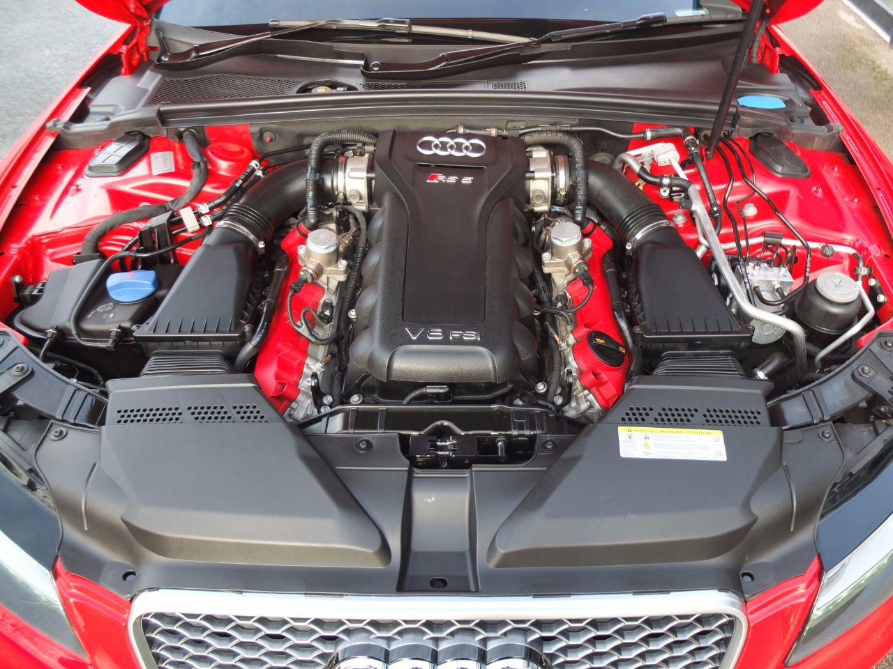 Audi RS5 4.2 FSI quattro (Bucket Seats, Miltek Exhaust, Tech Pack) Coupe Petrol Misano Red Pearl
