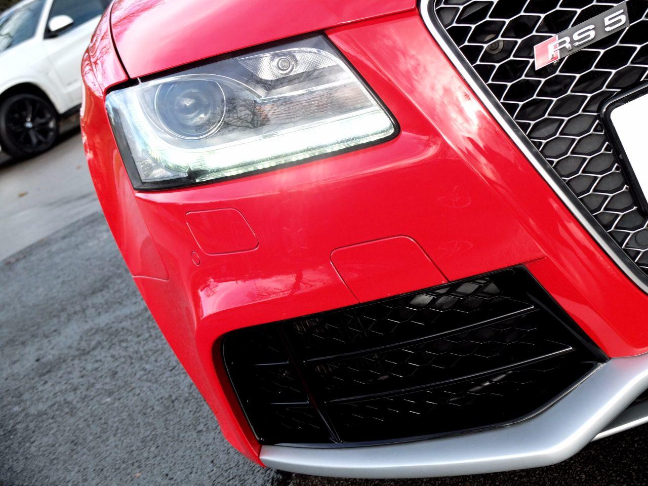 Audi RS5 4.2 FSI quattro (Bucket Seats, Miltek Exhaust, Tech Pack) Coupe Petrol Misano Red Pearl