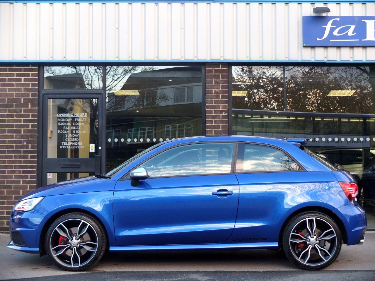 Audi A1 S1 2.0TFSI quattro 3 door 231ps Hatchback Petrol Sepang Blue Metallic