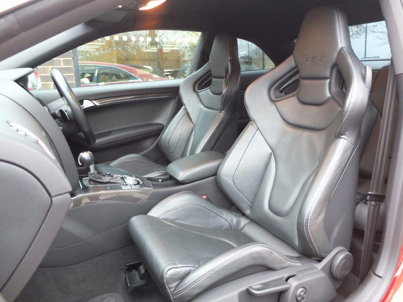 Audi RS5 4.2 FSI quattro (Bucket Seats, Miltek Exhaust, Tech Pack) Coupe Petrol Misano Red Pearl