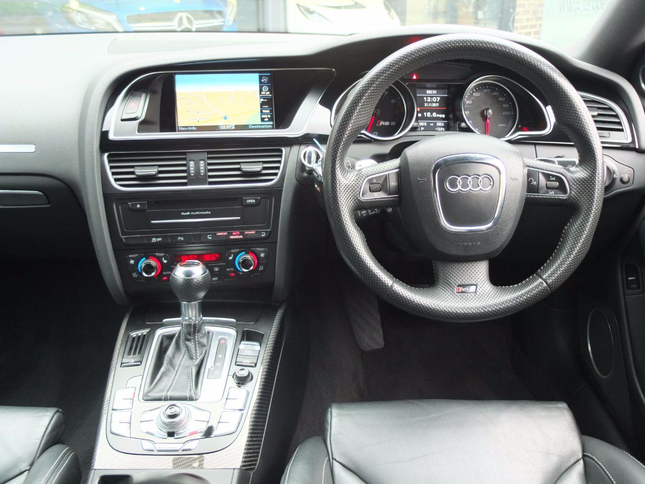 Audi RS5 4.2 FSI quattro (Bucket Seats, Miltek Exhaust, Tech Pack) Coupe Petrol Misano Red Pearl