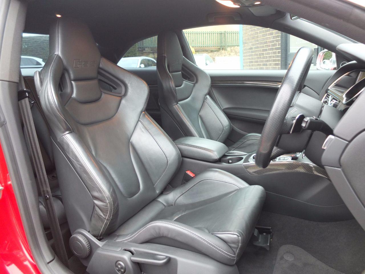 Audi RS5 4.2 FSI quattro (Bucket Seats, Miltek Exhaust, Tech Pack) Coupe Petrol Misano Red Pearl