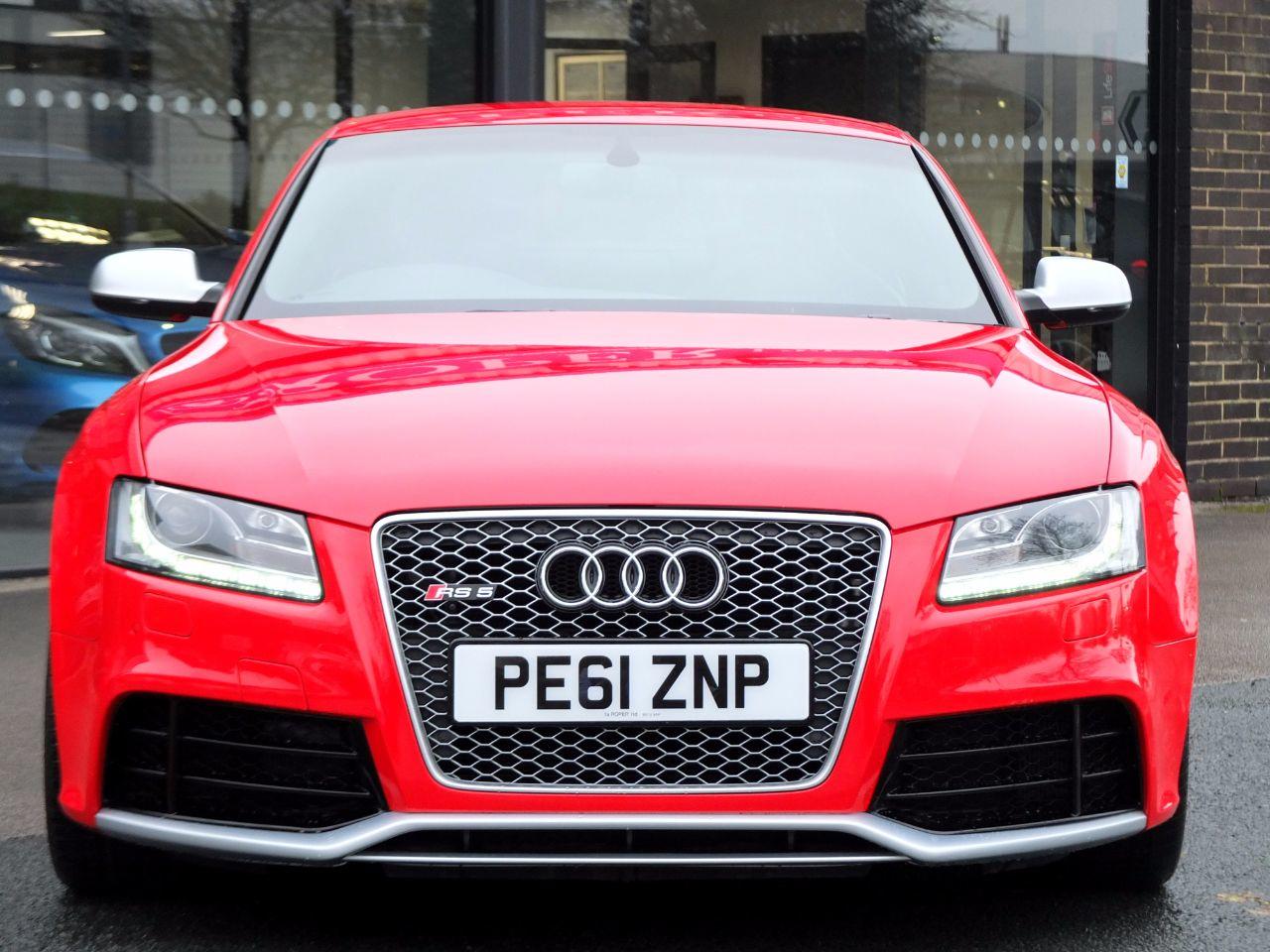 Audi RS5 4.2 FSI quattro (Bucket Seats, Miltek Exhaust, Tech Pack) Coupe Petrol Misano Red Pearl