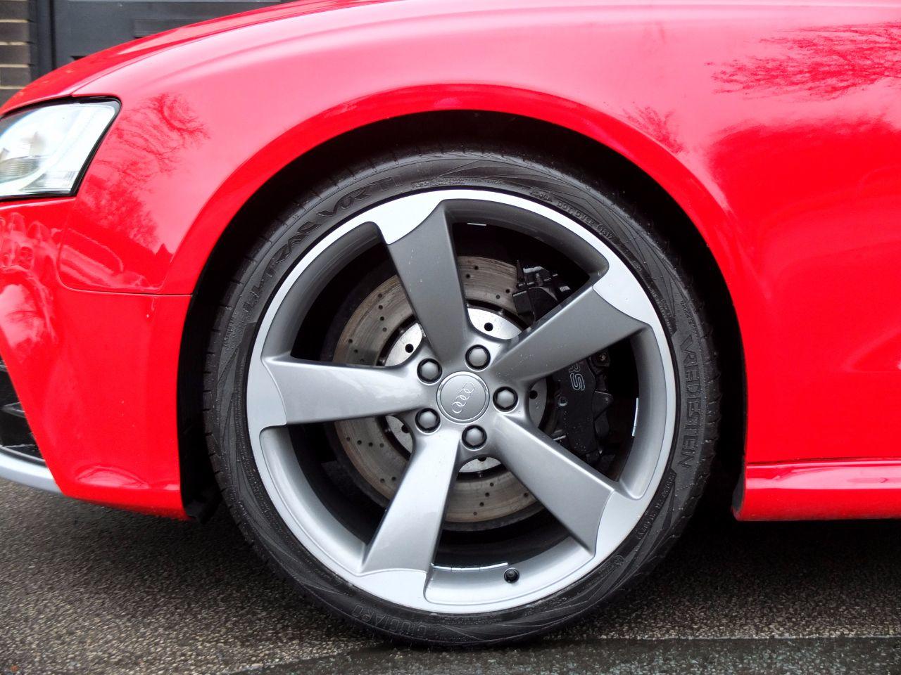 Audi RS5 4.2 FSI quattro (Bucket Seats, Miltek Exhaust, Tech Pack) Coupe Petrol Misano Red Pearl