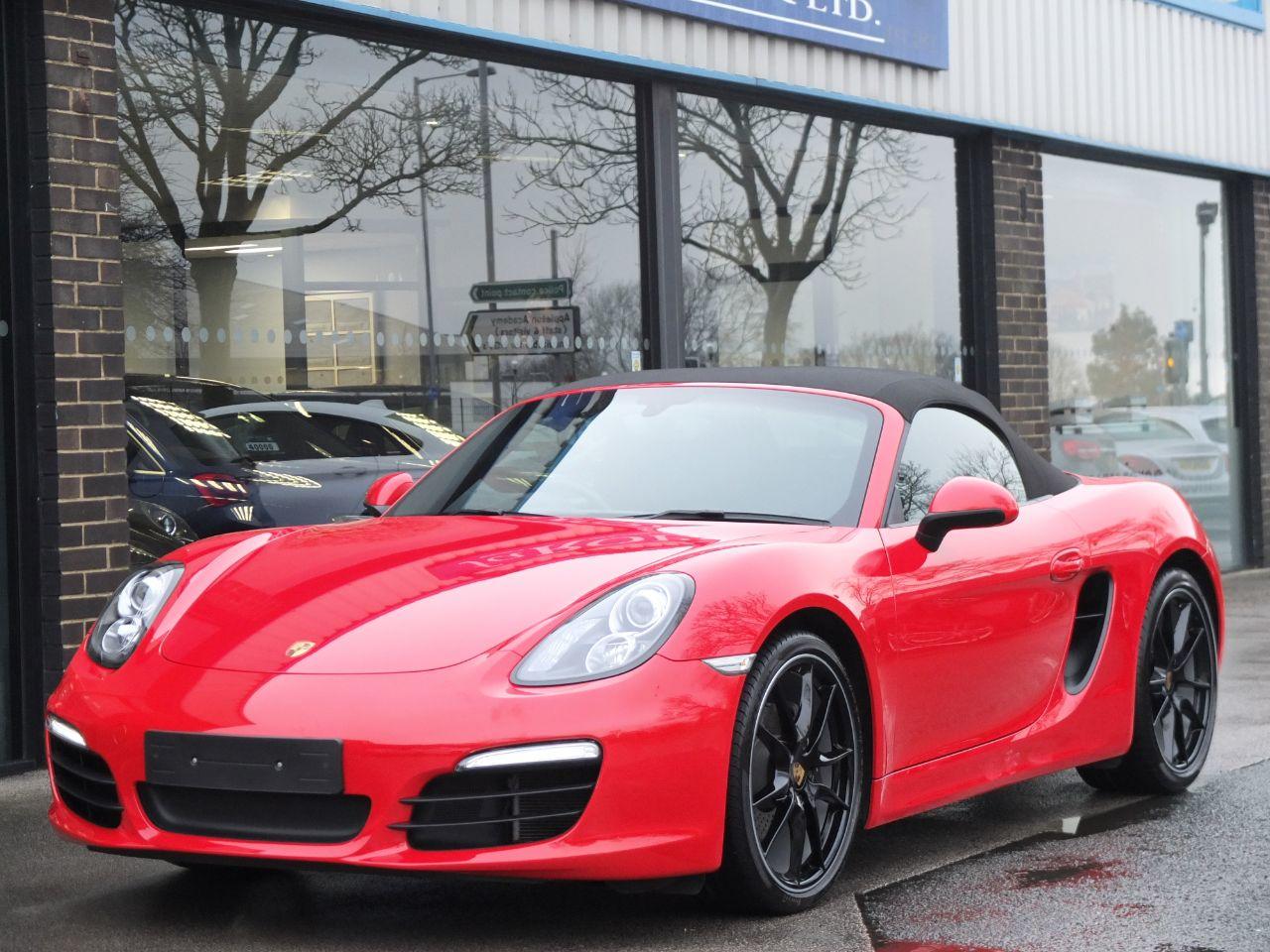 Porsche Boxster 2.7 PDK Convertible Petrol Guards Red