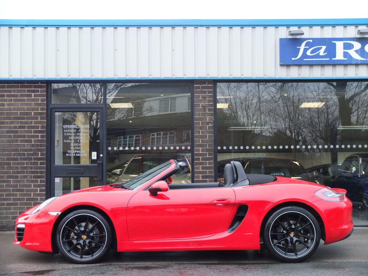 Porsche Boxster 2.7 PDK Convertible Petrol Guards Red