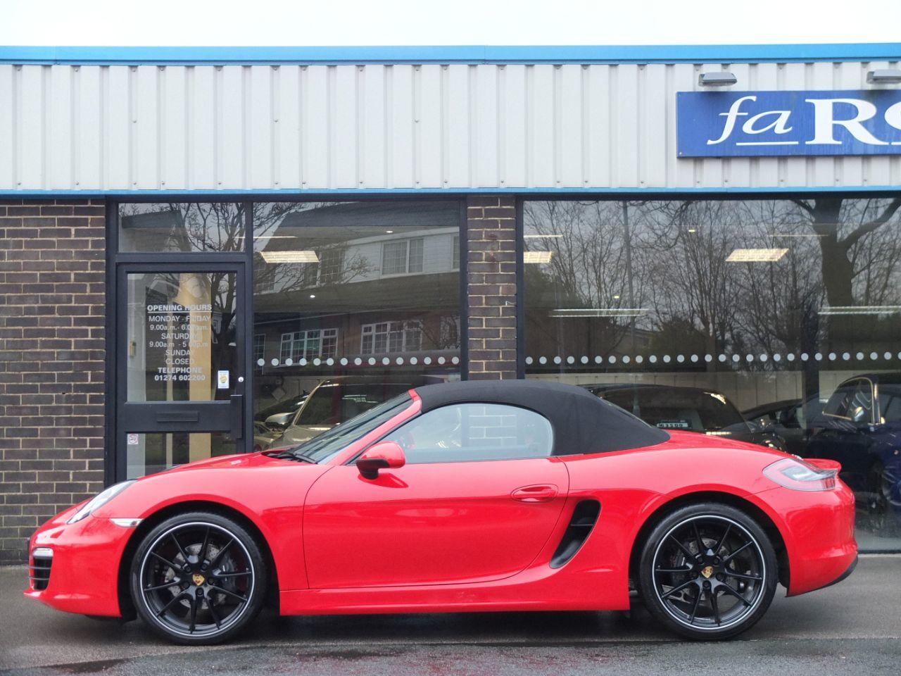 Porsche Boxster 2.7 PDK Convertible Petrol Guards Red