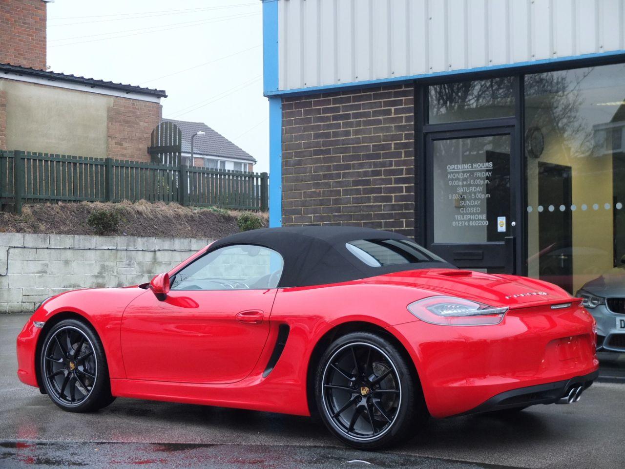 Porsche Boxster 2.7 PDK Convertible Petrol Guards Red