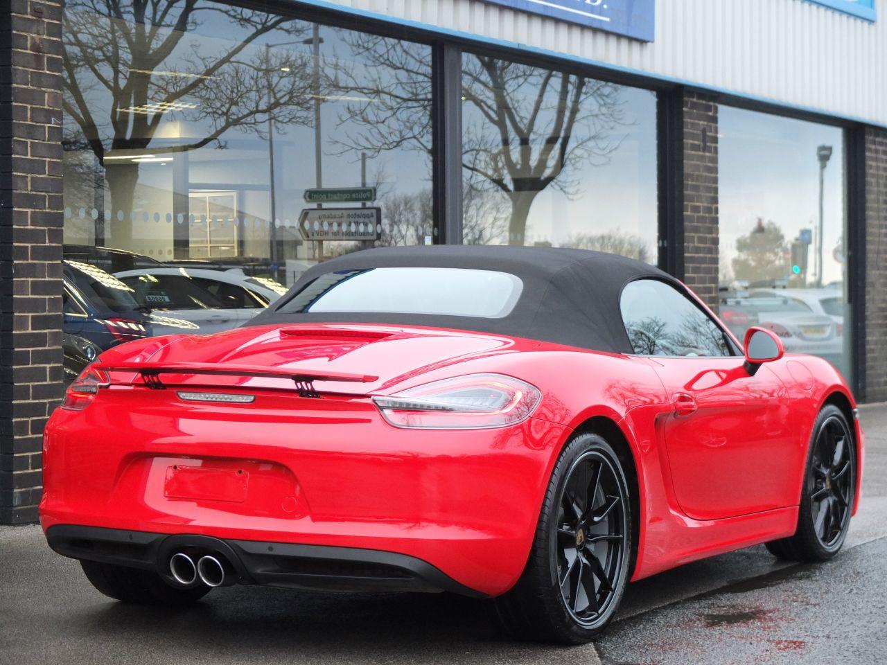 Porsche Boxster 2.7 PDK Convertible Petrol Guards Red