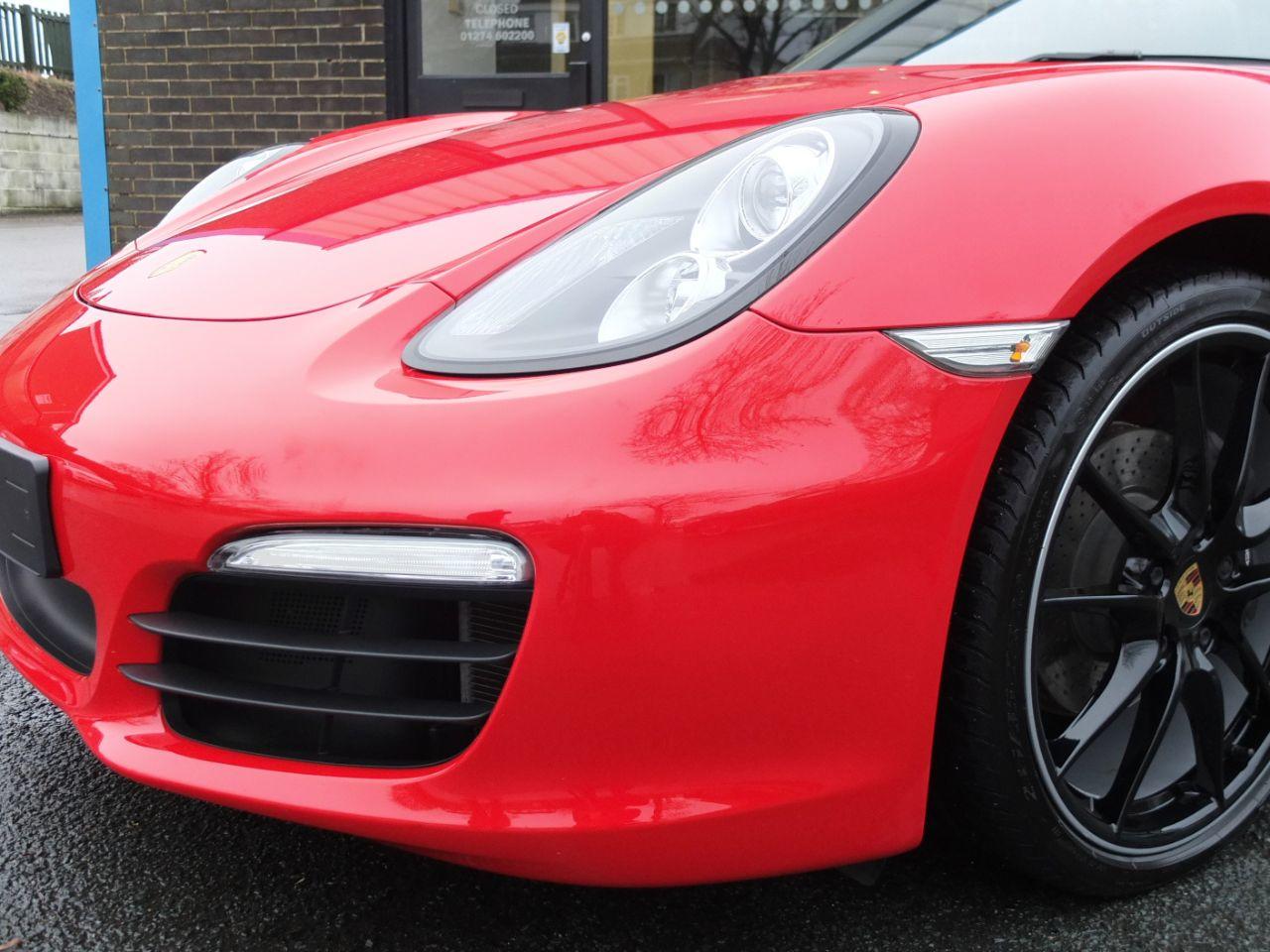 Porsche Boxster 2.7 PDK Convertible Petrol Guards Red