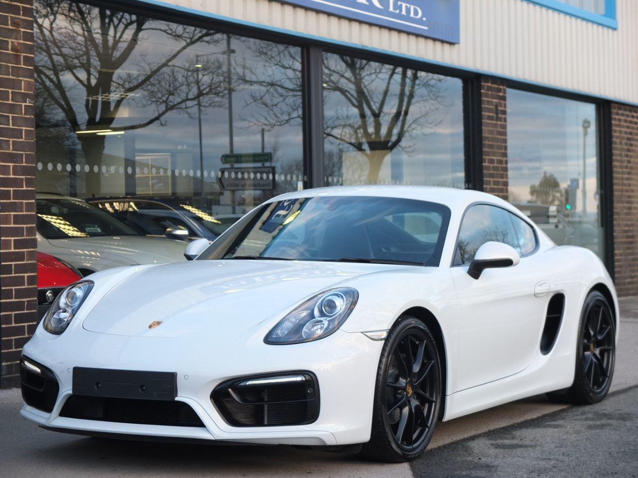 Porsche Cayman 2.7 PDK Sport Design Coupe Petrol Carrara White Metallic