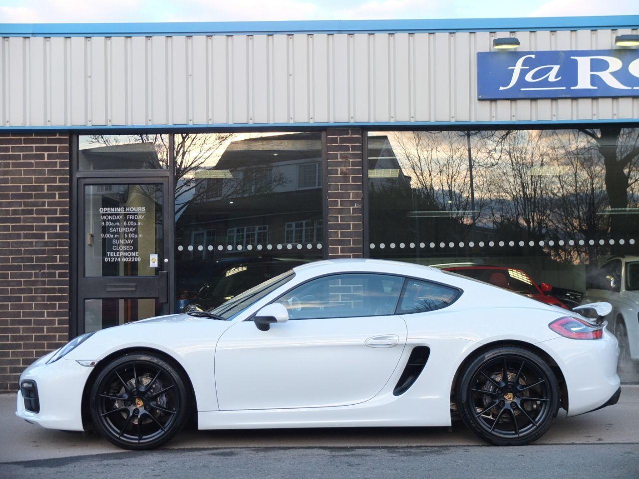 Porsche Cayman 2.7 PDK Sport Design Coupe Petrol Carrara White Metallic