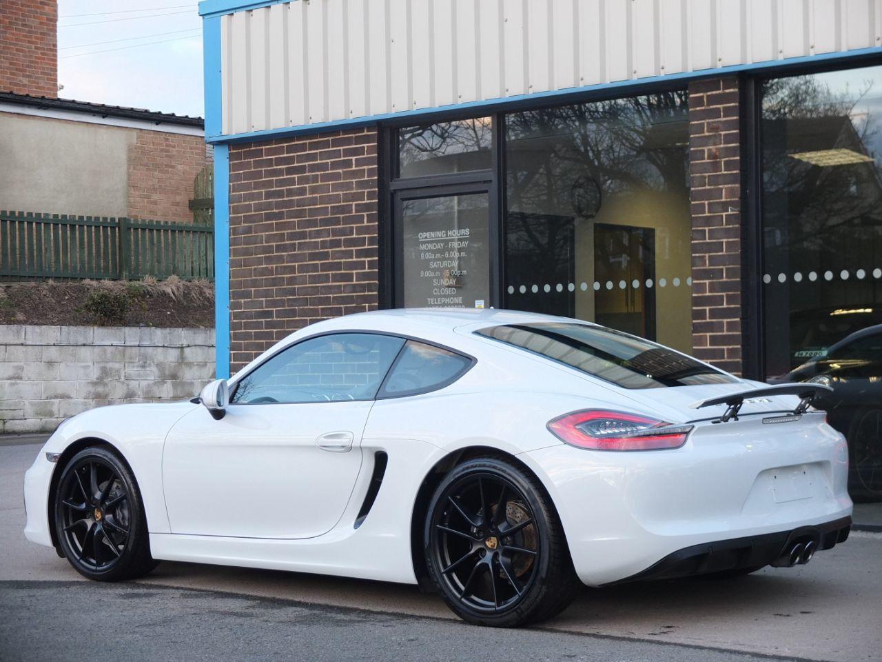 Porsche Cayman 2.7 PDK Sport Design Coupe Petrol Carrara White Metallic