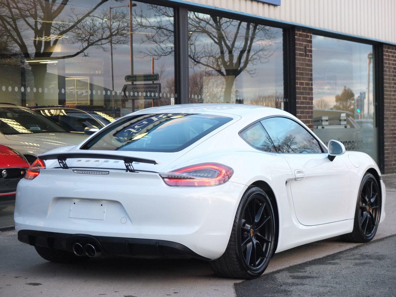 Porsche Cayman 2.7 PDK Sport Design Coupe Petrol Carrara White Metallic