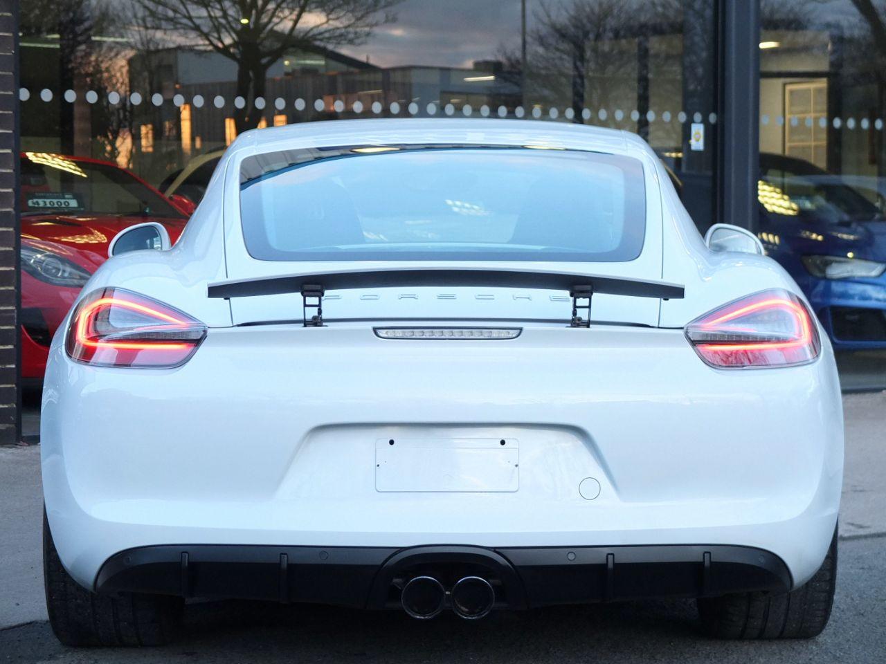 Porsche Cayman 2.7 PDK Sport Design Coupe Petrol Carrara White Metallic