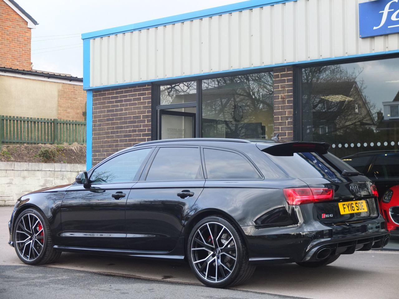 Audi RS6 Avant 4.0T FSI quattro RS 6 Performance Auto 605ps Estate Petrol Mythos Black Metallic