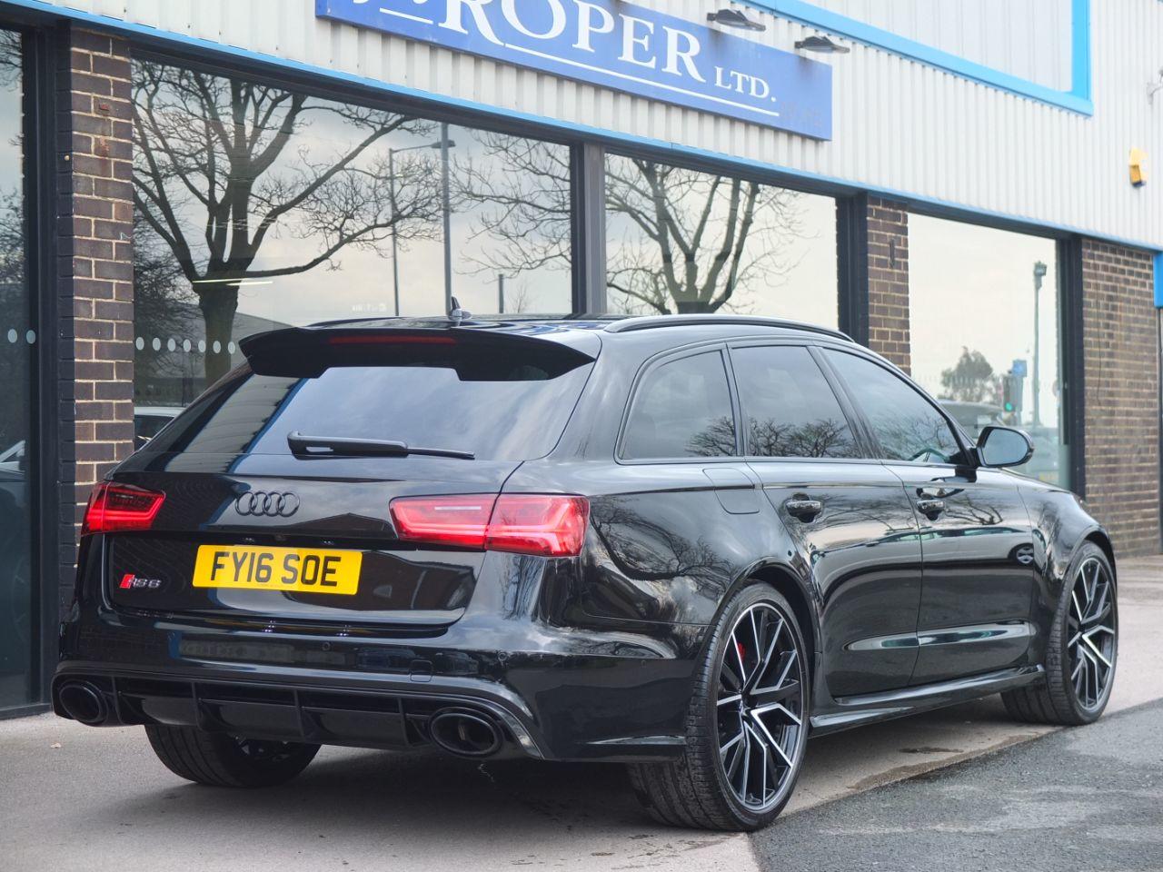 Audi RS6 Avant 4.0T FSI quattro RS 6 Performance Auto 605ps Estate Petrol Mythos Black Metallic