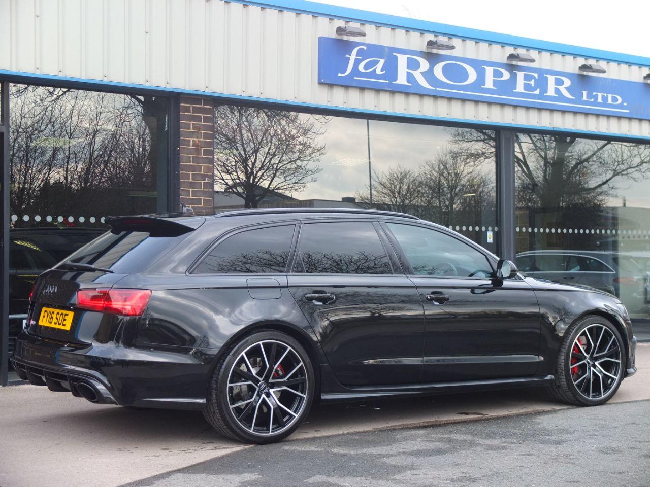 Audi RS6 Avant 4.0T FSI quattro RS 6 Performance Auto 605ps Estate Petrol Mythos Black Metallic