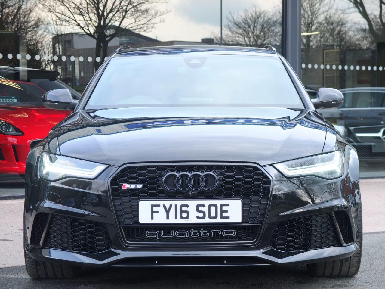 Audi RS6 Avant 4.0T FSI quattro RS 6 Performance Auto 605ps Estate Petrol Mythos Black Metallic