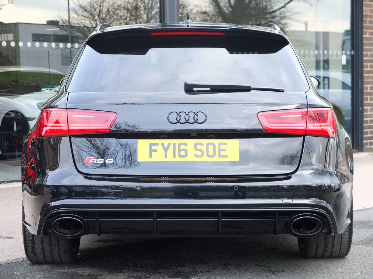 Audi RS6 Avant 4.0T FSI quattro RS 6 Performance Auto 605ps Estate Petrol Mythos Black Metallic