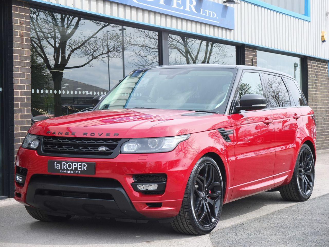 Land Rover Range Rover Sport 3.0 SDV6 [306] Autobiography Dynamic Auto Estate Diesel Firenze Red MetallicLand Rover Range Rover Sport 3.0 SDV6 [306] Autobiography Dynamic Auto Estate Diesel Firenze Red Metallic at fa Roper Ltd Bradford