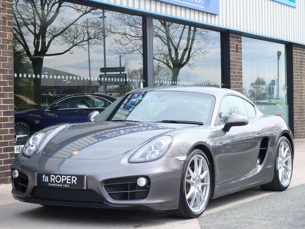 Porsche Cayman 2.7 PDK Coupe Petrol Agate Grey MetallicPorsche Cayman 2.7 PDK Coupe Petrol Agate Grey Metallic at fa Roper Ltd Bradford