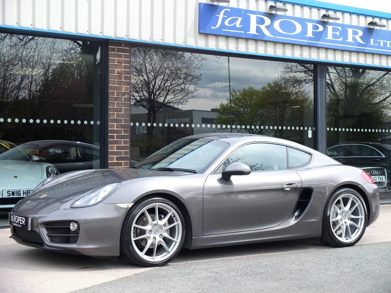 Porsche Cayman 2.7 PDK Coupe Petrol Agate Grey Metallic