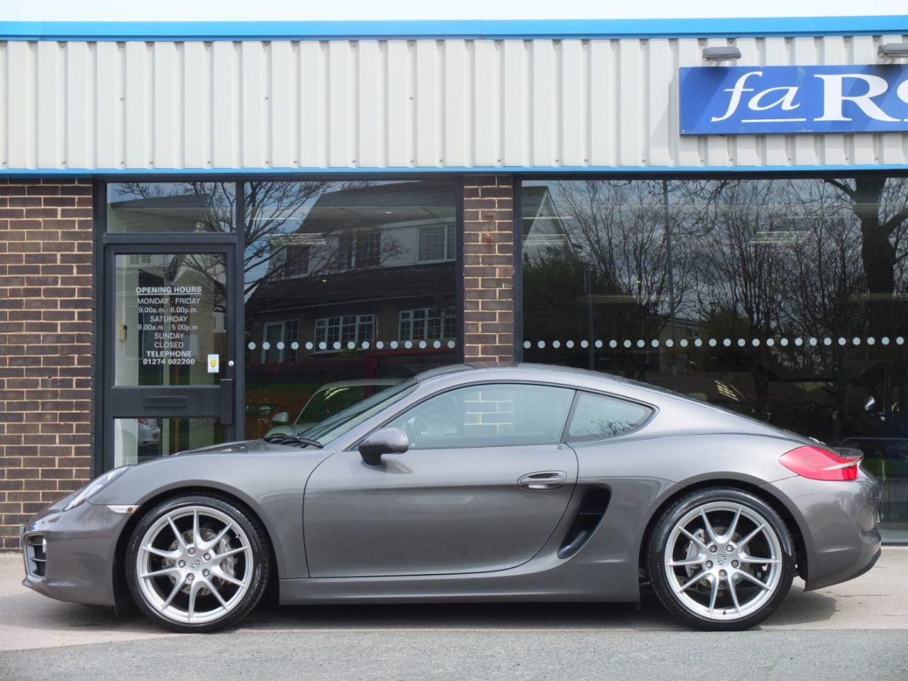 Porsche Cayman 2.7 PDK Coupe Petrol Agate Grey Metallic