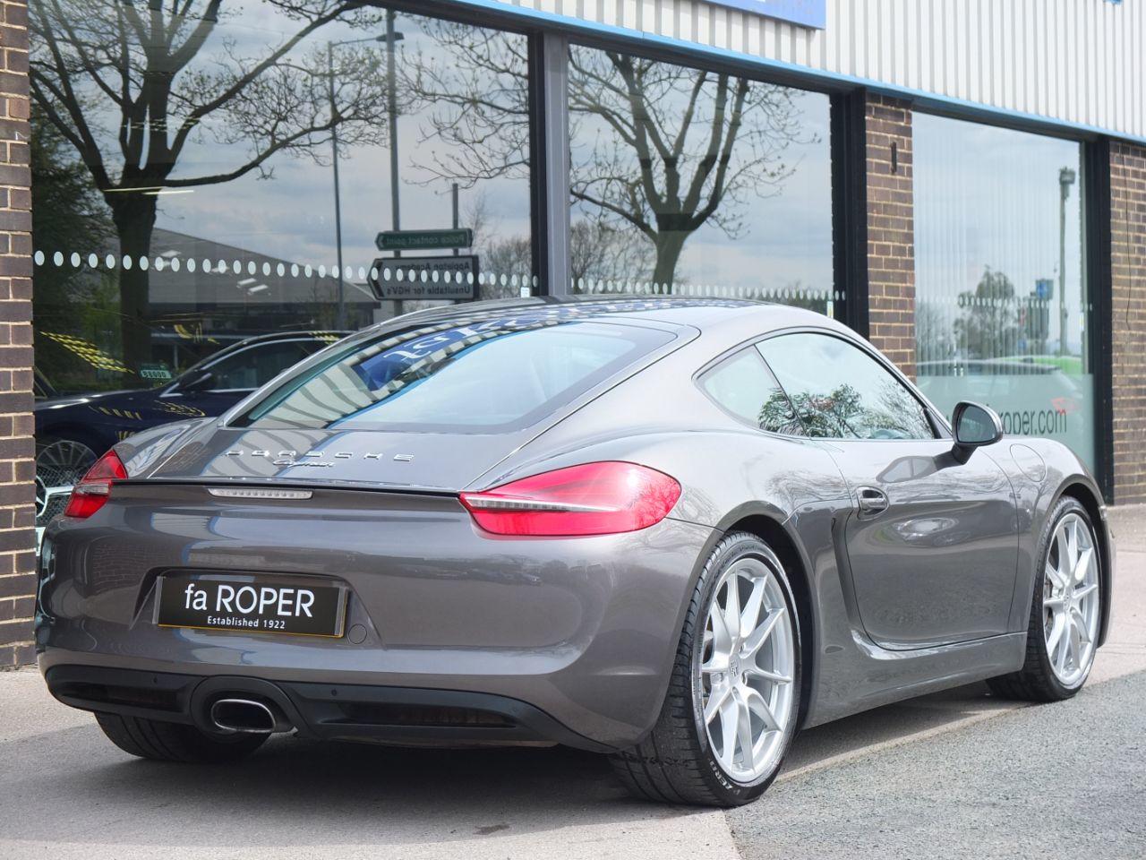 Porsche Cayman 2.7 PDK Coupe Petrol Agate Grey Metallic