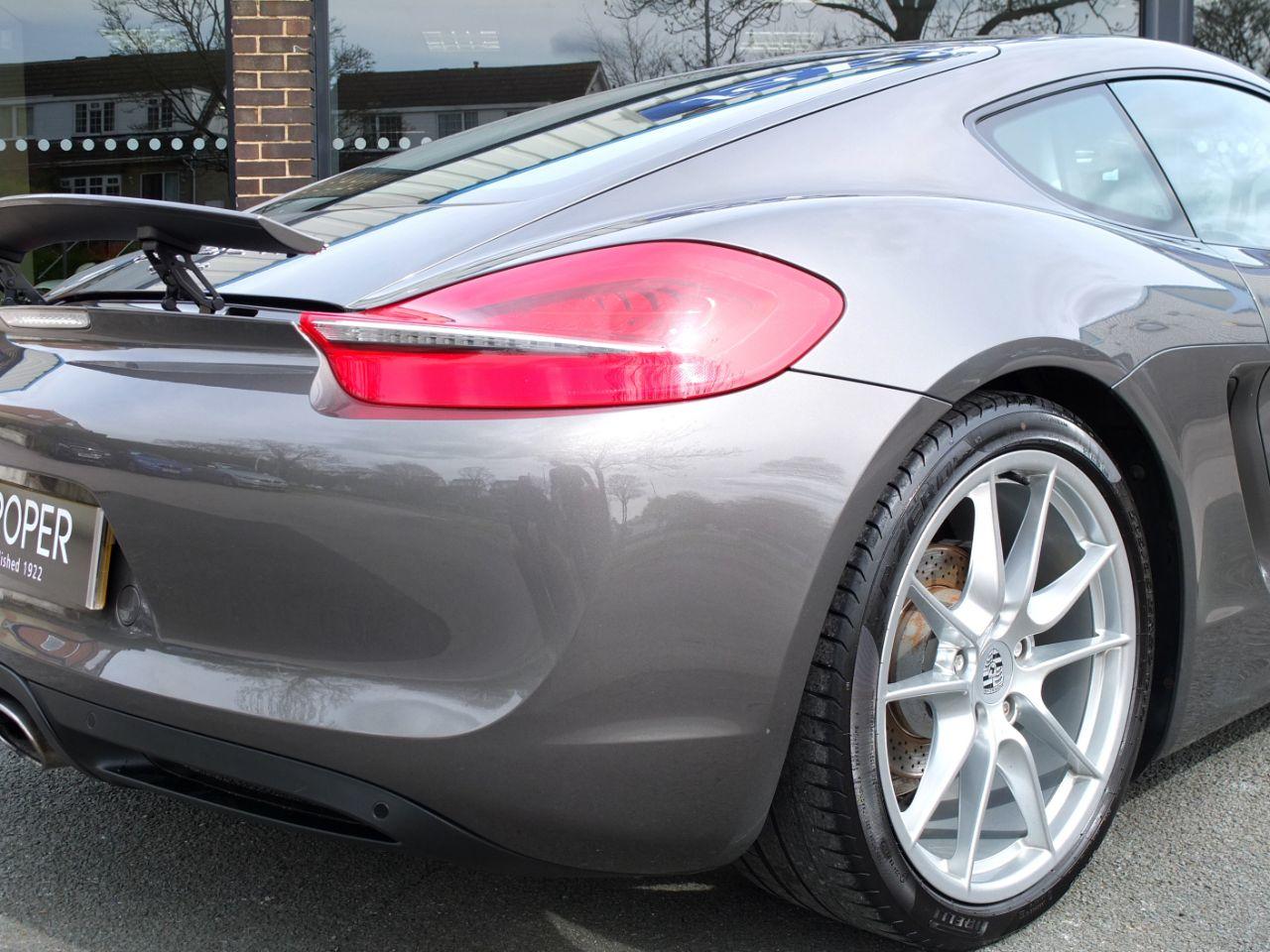 Porsche Cayman 2.7 PDK Coupe Petrol Agate Grey Metallic