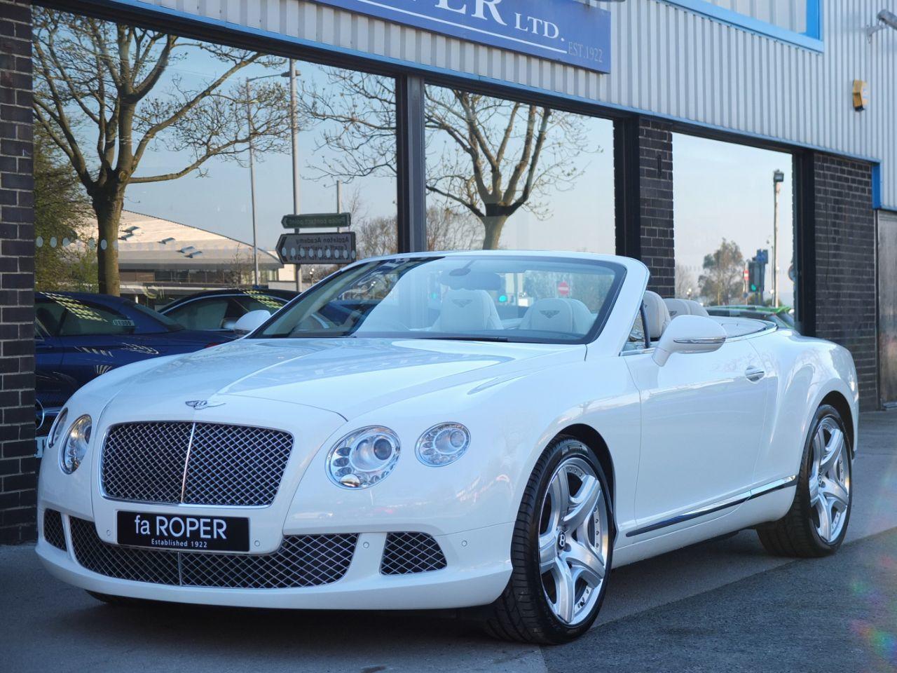 Bentley Continental GTC 6.0 W12 Facelift Convertible Petrol Glacier White