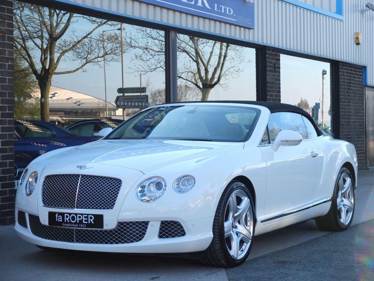 Bentley Continental GTC 6.0 W12 Facelift Convertible Petrol Glacier White