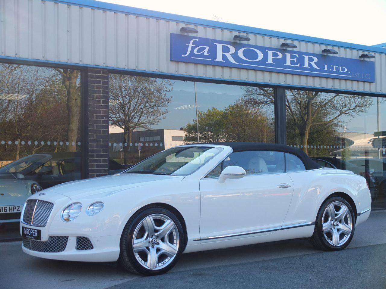 Bentley Continental GTC 6.0 W12 Facelift Convertible Petrol Glacier White