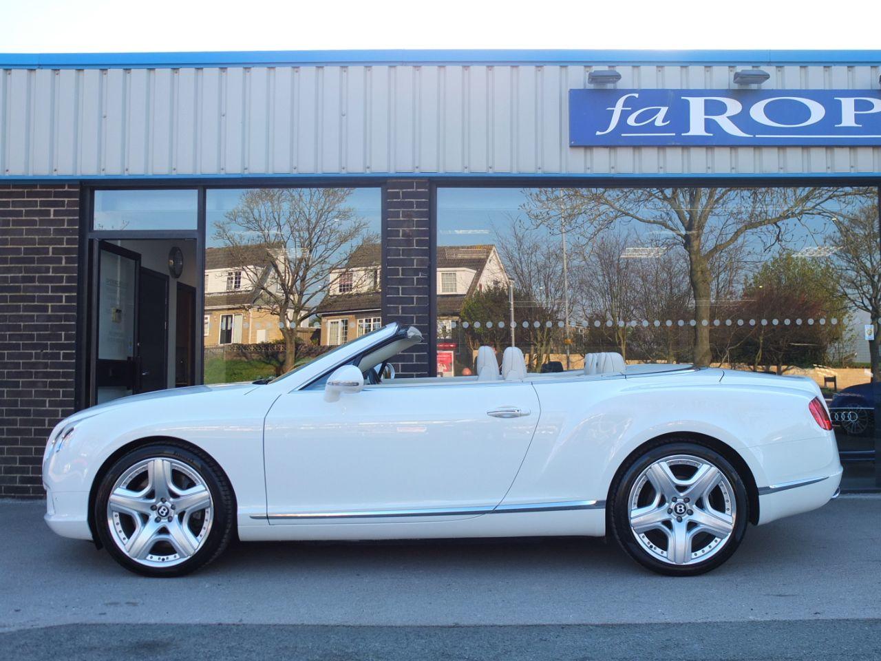 Bentley Continental GTC 6.0 W12 Facelift Convertible Petrol Glacier White