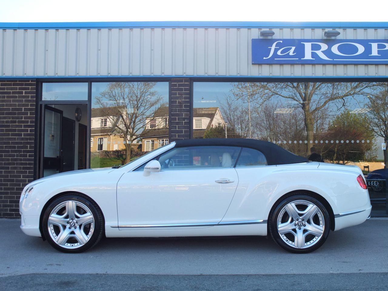 Bentley Continental GTC 6.0 W12 Facelift Convertible Petrol Glacier White